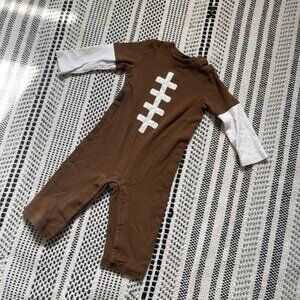 GYMBOREE gender neutral football baby outfit